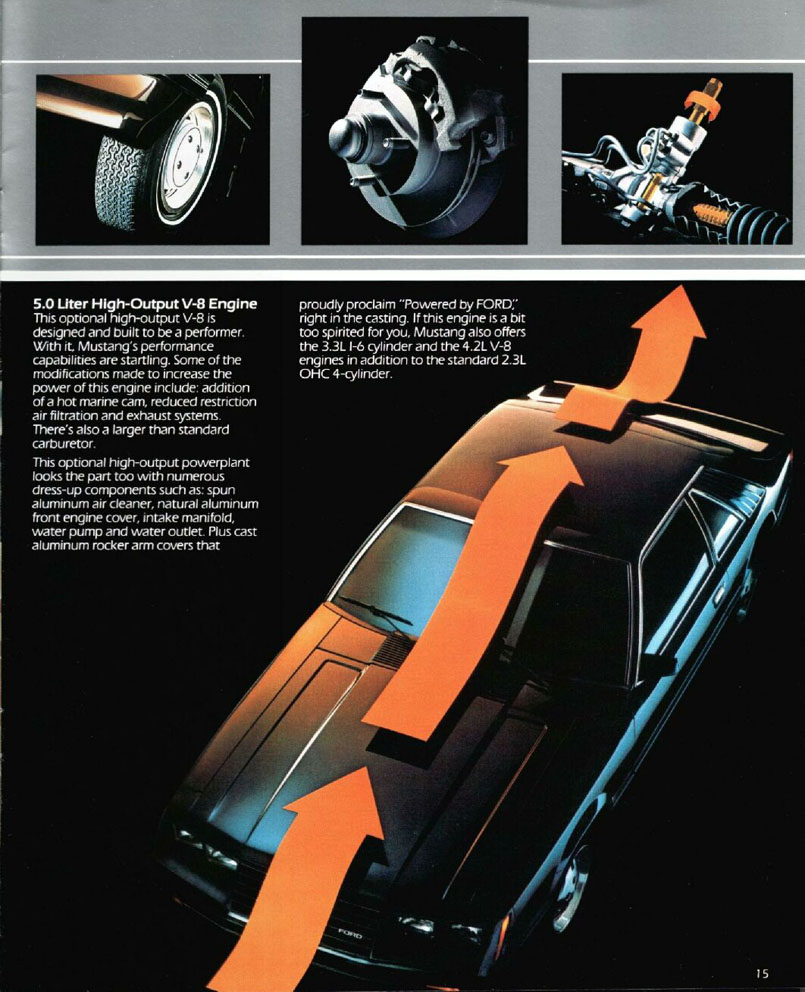 1982 Ford Mustang Brochure Page 6